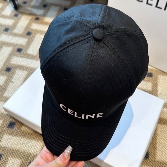 Celine Classic Black Baseball Cap - Picture 4 of 6